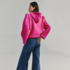 LIYIHAN 超大袖廓形粉色卫衣 Y233S06214 商品缩略图2