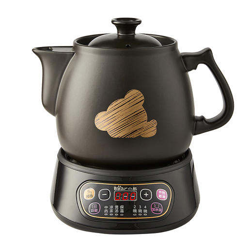 【小程序】煎药壶 JYH-A30A1 黑色 陶瓷药壶+陶瓷杯 商品图4