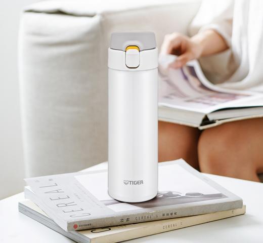 虎牌不锈钢真空杯保温杯 MMY-A48C 米白色 480ml 商品图2