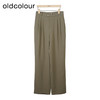 oldcolour复古高腰休闲裤秋季新款宽松阔腿西装裤女GO31073861 商品缩略图1