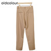 oldcolour高腰通勤休闲裤秋季新款直筒显瘦长款西装裤女O32073211 商品缩略图3