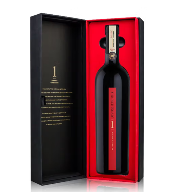 虔途红带一号 赤霞珠红葡萄酒 新西兰原瓶进口红酒