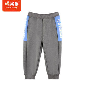 棉果果冬季新品男奥粒绒针织加绒长裤M412200423683