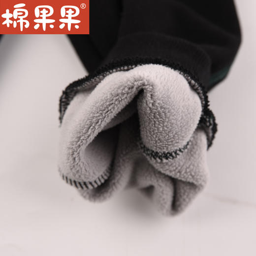 棉果果冬季新品男童奥粒绒针织加绒长裤M412200423684 商品图1