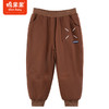 棉果果冬季新品男童小毛圈针织夹棉长裤M412200823682 商品缩略图0