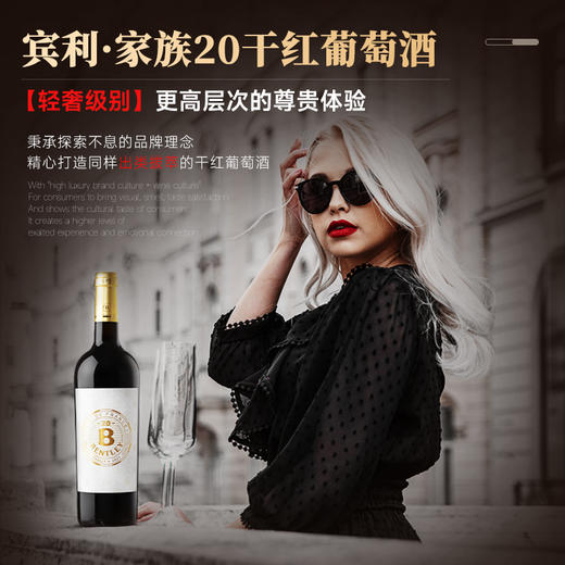 【宾利集团荣誉产品】宾利BENTLEY珍藏级20 法国总统府接待用酒 法国进口 13%vol 商品图7