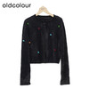 oldcolour慵懒气质针织短外套秋季新款温柔开衫上衣女O34053411 商品缩略图0