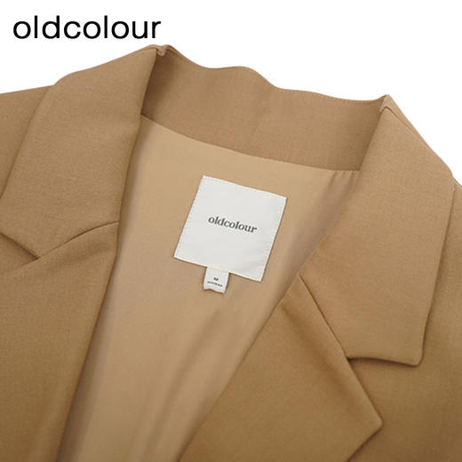 oldcolour设计感西装秋季新款休闲简约气质宽松外套女O34048438 商品图4