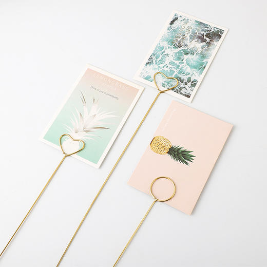 【花店辅材】卡片夹/金属卡插（10个/包） 商品图12