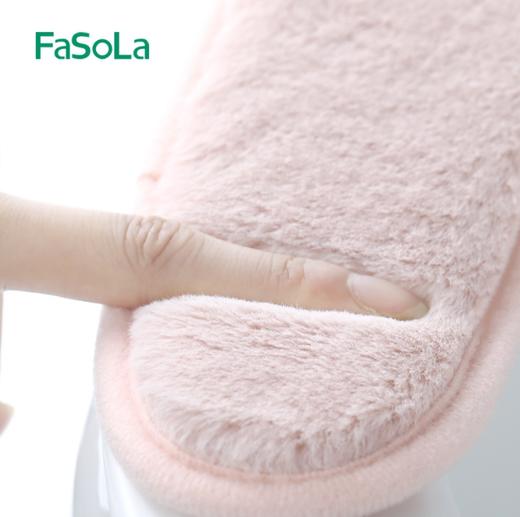 【家居】FaSoLa马桶垫加厚保暖黏贴式卫生间马桶垫兔毛绒马桶垫 家用 商品图1