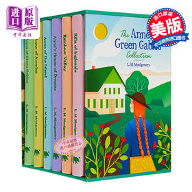 【中商原版】绿山墙的安妮收藏豪华6本精装套装 The Anne of Green Gables Collection Deluxe 6 Book 英文原版 L M Montgomery