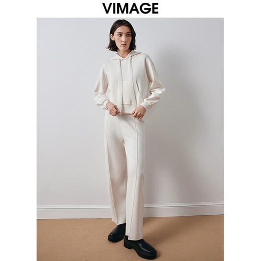 VIMAGE纬漫纪冬季新款时尚休闲裤子V2005621 商品图1