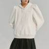 LIYIHAN 超大袖廓形白色卫衣 Y233S06201 商品缩略图2
