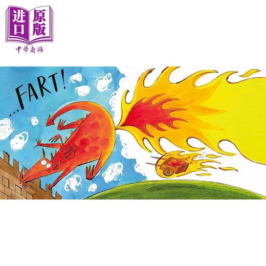 【中商原版】喷火龙系列 Dragon With The Blazing Bott 英文原版 儿童绘本故事图画书 搞笑故事书儿童读物 进口童书3-6岁 商品图4