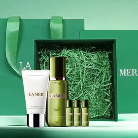 春季焕新【全球购*送礼盒礼袋】LA MER海蓝之谜洗面奶125ml+精粹水150ml+30ml*3 补水保湿·