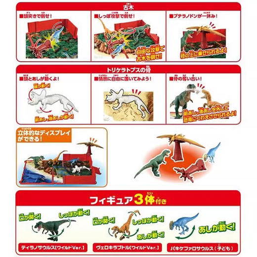 安利亚动物ANI-192299安利亚图鉴-恐龙套装 商品图2