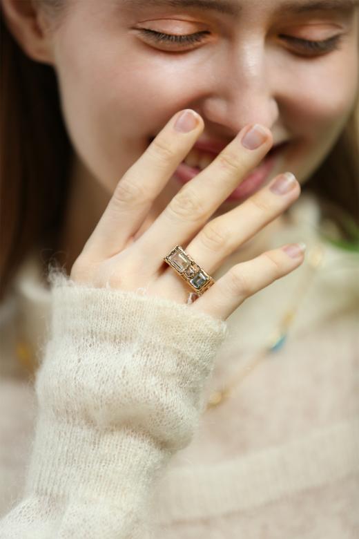 SOL DE VERANO 半岛苒美系列地脉熔曜戒指 商品图1