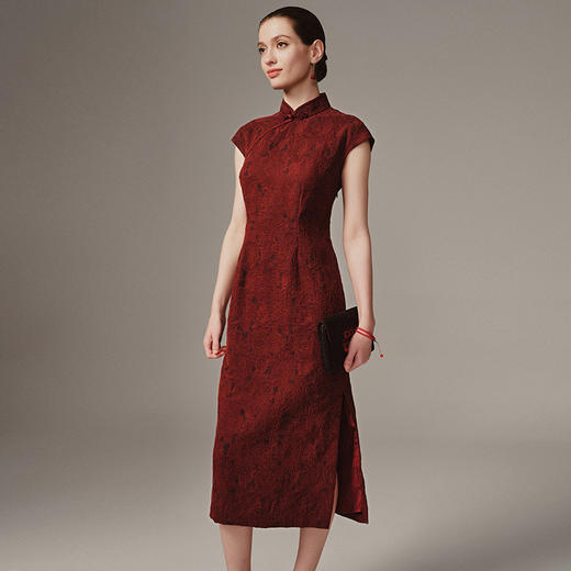 TANGY Collection天意高端精品2023商场同款女士中长款连衣裙 商品图1