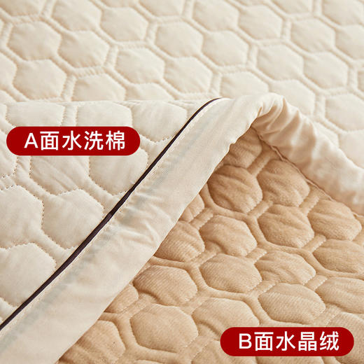 平直堂秋冬双面床垫 | 陈年艾绒+新疆长绒棉，睡着就能养身排湿 商品图2