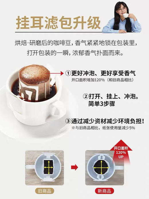 悠诗诗滴滤式职人咖啡粉绿袋126g 商品图4
