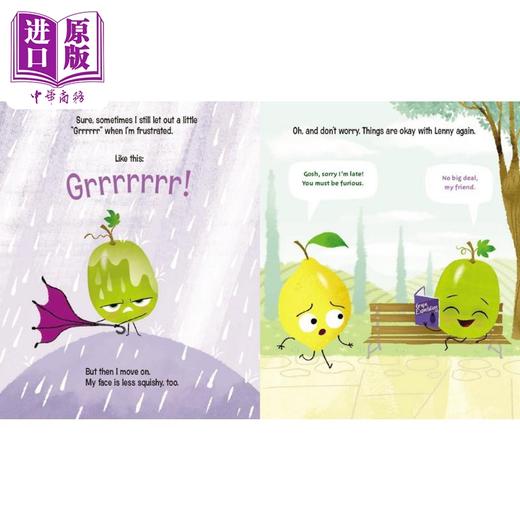 预售 【中商原版】食物家族 酸葡萄 Jory John The Sour Grape 英文原版 儿童绘本故事图画书 亲子童书 幽默故事 进口图书 3岁以上 商品图4