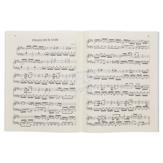 【中商原版】The Well-Tempered Clavier Vol.2 进口艺术 约翰·塞巴斯蒂安·巴赫：平均律曲集 卷二 商品图4