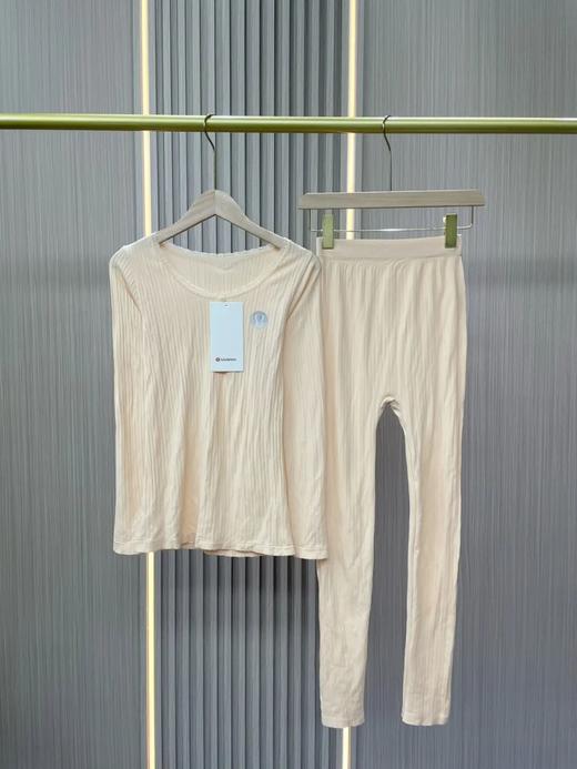 高端轻奢风，2023最新款LULU全棉保暖内衣套装 商品图6