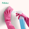 FaSoLa洗碗手套女厨房家用家务清洁防水橡胶皮耐用型洗衣服乳胶 商品缩略图8