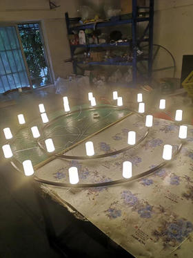 铁艺圆环吊灯【运费自理】