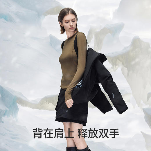 素湃宇航气凝胶都市远足者防寒外套A5301 商品图1