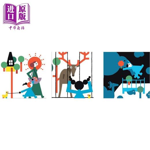 【中商原版】罗拉爱动物 Imapla Lola Loves Animals 英文原版 儿童绘本 故事图画书 精装精品绘本 进口儿童读物 新奇图画书 商品图3