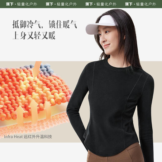 蕉下女士摇粒绒打底衫PO15223/PO15323/PO15123 商品图2