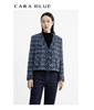 CARA BLUE气质V领香风夹克 商品缩略图0