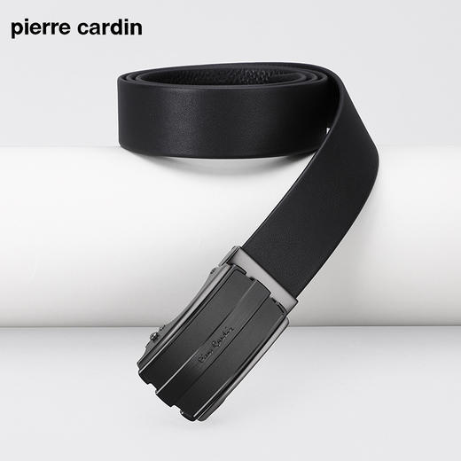 皮尔卡丹“商务休闲”系列磨砂扣牛皮男士皮带腰带 商品图1