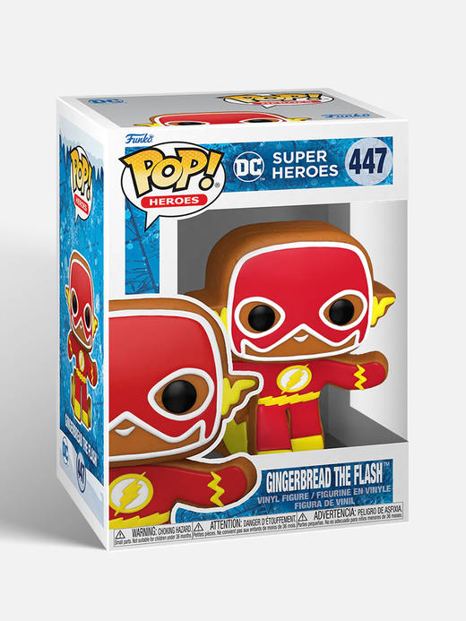 Funko POP Heroes DC The Flash(GB)美漫 DC英雄假日闪电侠公仔手办 64323 商品图4