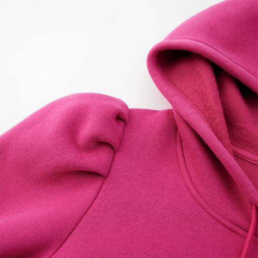 LIYIHAN 超大袖廓形粉色卫衣 Y233S06214 商品图3