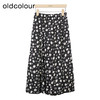 oldcolour碎花半身裙秋季新款复古高腰A字显瘦中长裙GO31063851 商品缩略图0