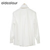 oldcolour白色简约衬衫秋季新款围巾领设计感通勤上衣女O33013367 商品缩略图1