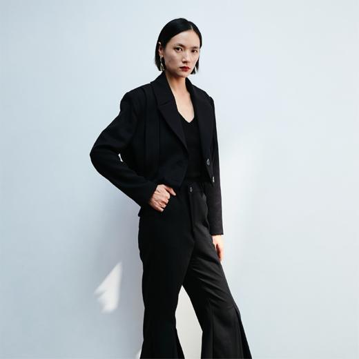 LIYIHAN短款压褶外套 Y234T10290 商品图0