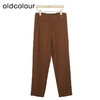 oldcolour简约高腰休闲裤秋季新款直筒显瘦长款西装裤女O34073464 商品缩略图2