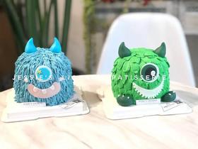 万圣节小鬼蛋糕（颜色请备注）