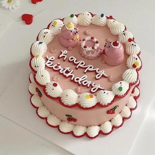 粉红手绘小猪猪 | 昔果 商品图0