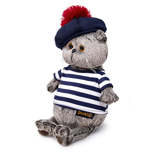 Budibasa 戴贝雷帽的宝喜可猫 (25CM)BUDCKS25-010 商品图0