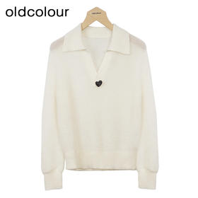 oldcolour简约气质针织衫秋季新款宽松时尚百搭毛衣女O34052407