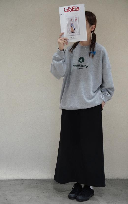 HARVESTY 甜甜圈落肩袖卫衣(3色可选) 商品图6