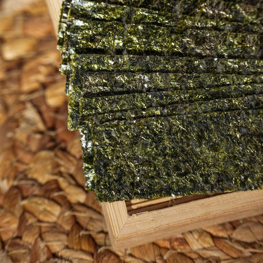 【鱼鱼禾尔】芝麻夹心海苔 头水条斑紫菜 商品图0