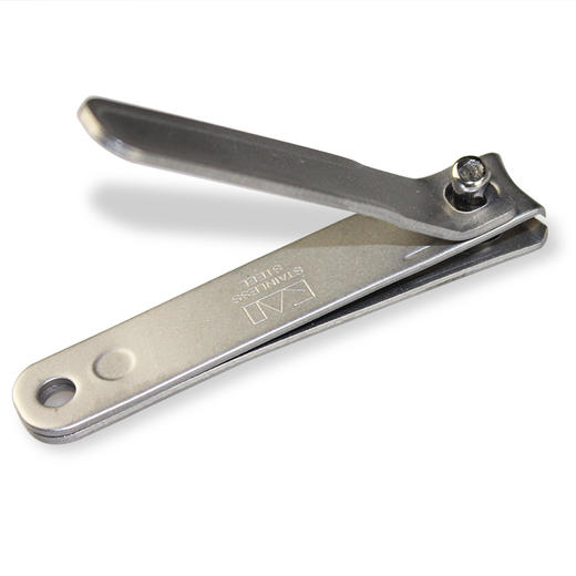 KAI贝印日本防飞溅全钢指甲刀超薄磨砂面质感指甲剪单个圆弧形 商品图2