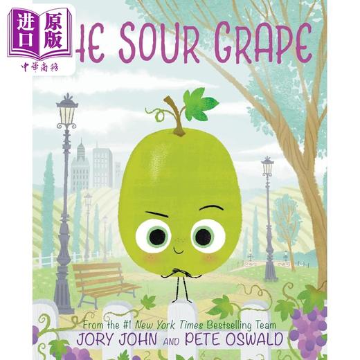 预售 【中商原版】食物家族 酸葡萄 Jory John The Sour Grape 英文原版 儿童绘本故事图画书 亲子童书 幽默故事 进口图书 3岁以上 商品图0