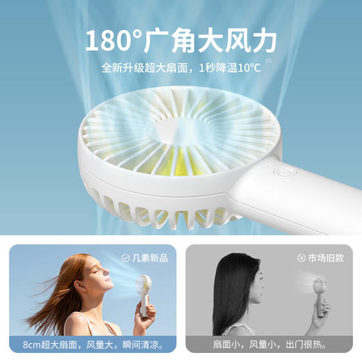 【小家电】几素轻巧便携可手持可桌面风扇FA21 HF 商品图4