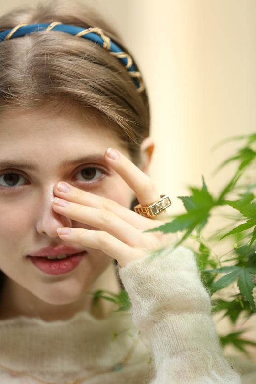 SOL DE VERANO 半岛苒美系列地脉熔曜戒指 商品图0